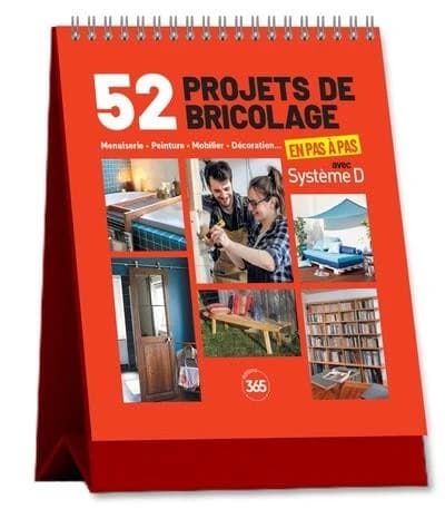 52 projets de bricolage en pas à pas avec système D