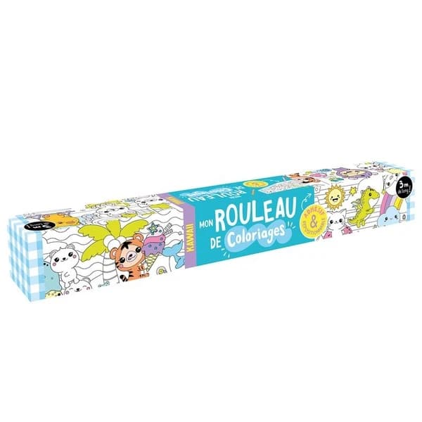 Mon rouleau de coloriages adhesif