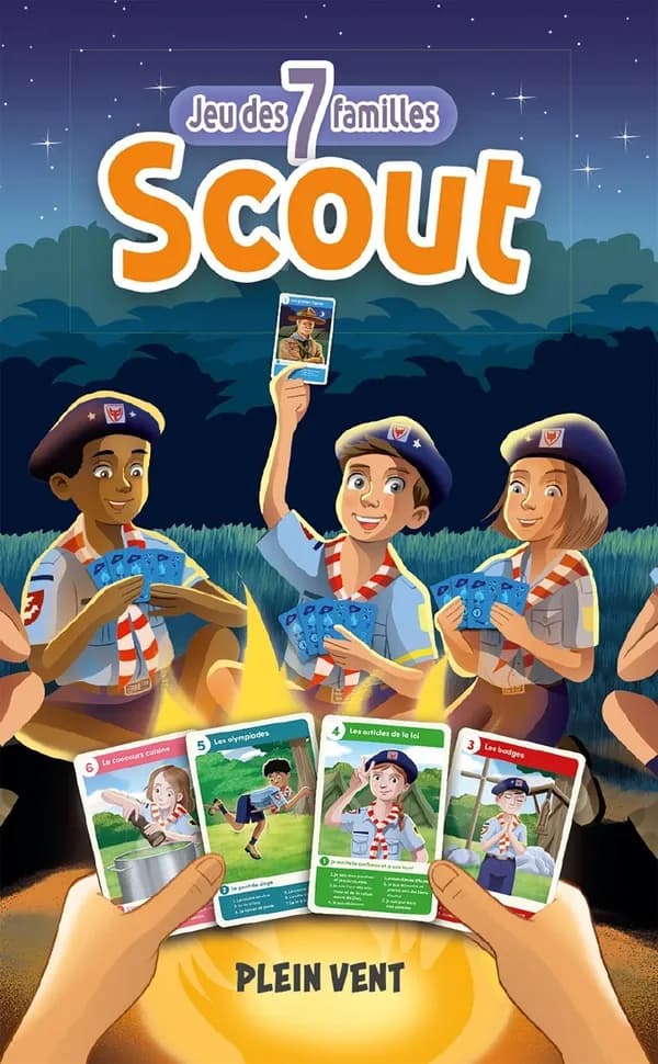 Jeu des 7 familles scout pour les louveteaux, louvettes et jeanettes