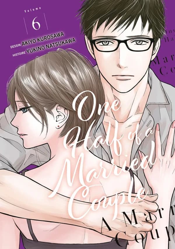 One half of a married couple. 6