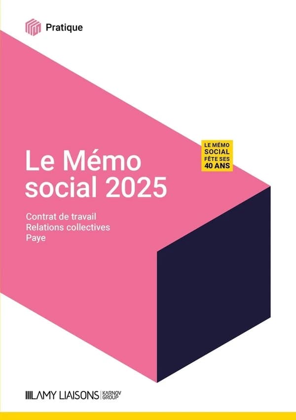 Le Mémo social : Contrat de travail, relations collectives, paye (édition 2025)