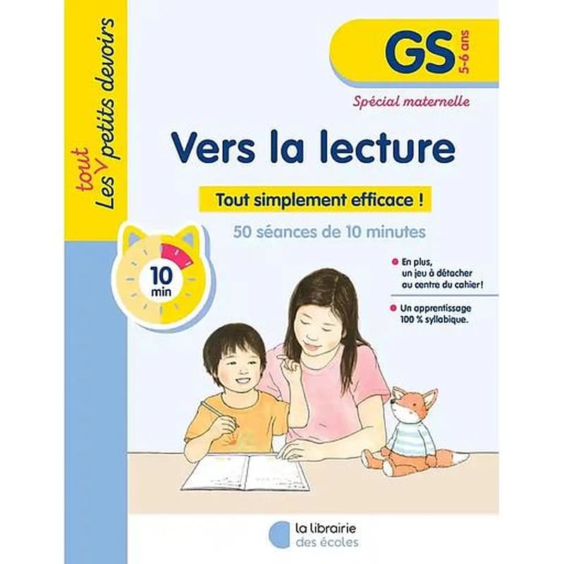 Les petits devoirs : Vers la lecture ; GS