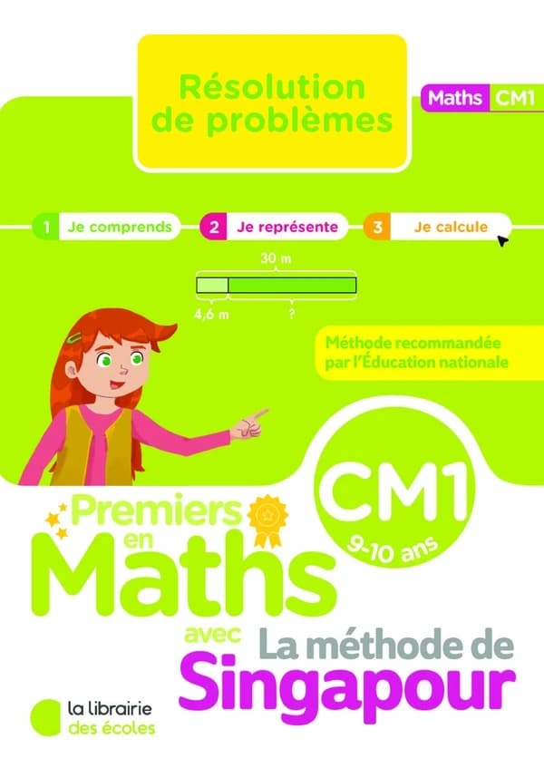 Premiers en maths : Méthode de Singapour : CM1 ; Résolution de problèmes (édition 2026)