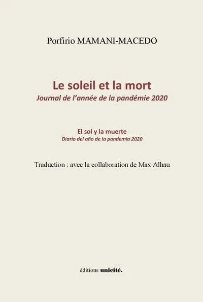 Le soleil et la mort : Journal de l'annee de la pandemie 2020