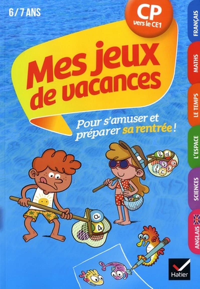 Mes jeux de vacances - CP vers le CE1