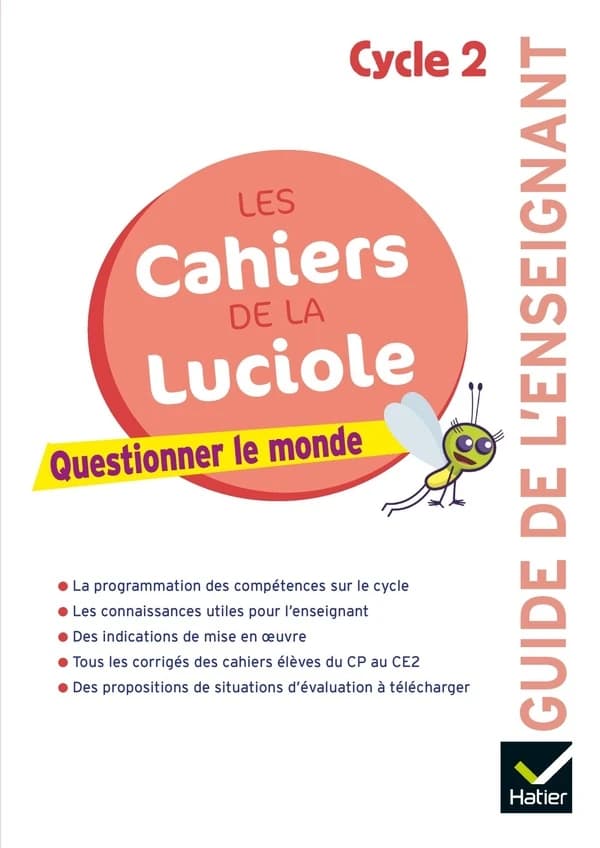Les cahiers de la Luciole Cycle 2 Questionner le monde : Guide pédagogique