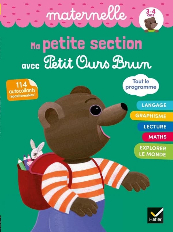 Ma petite section avec Petit Ours Brun : maternelle : 3-4 ans
