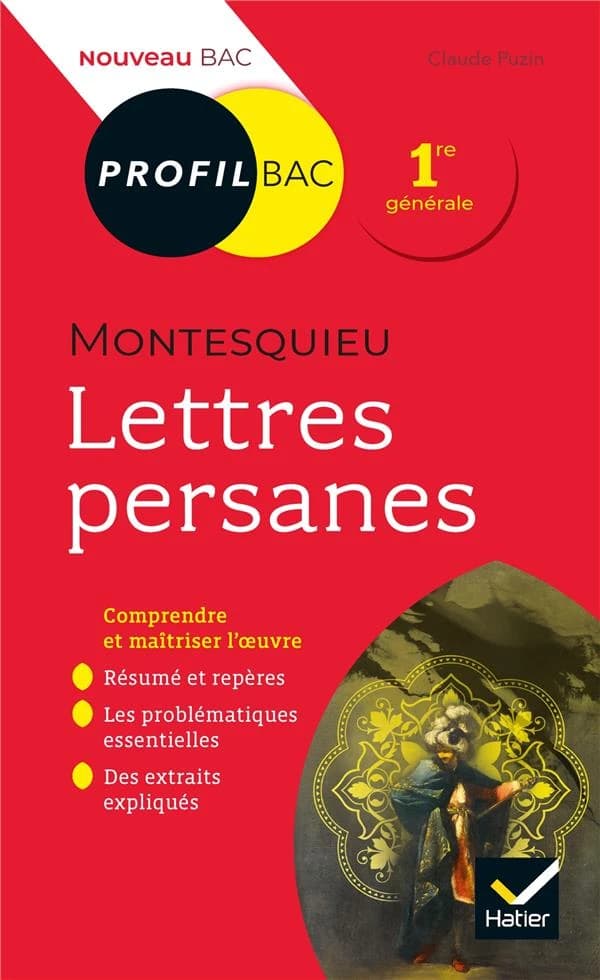 "Lettres persanes", 1721, Montesquieu
