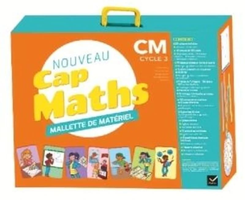 Cap Maths : CM1, CM2 ; mallette de matériel pour la classe (édition 2020)