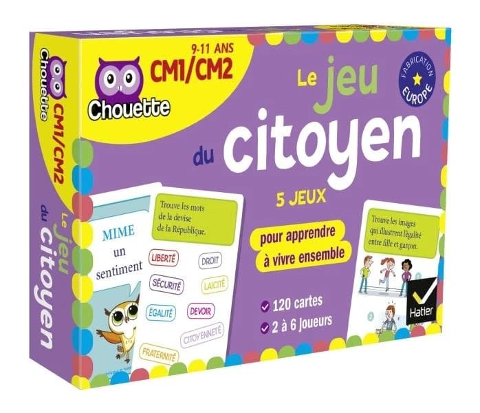 Chouette entraînement : le jeu du citoyen ; CM1, CM2