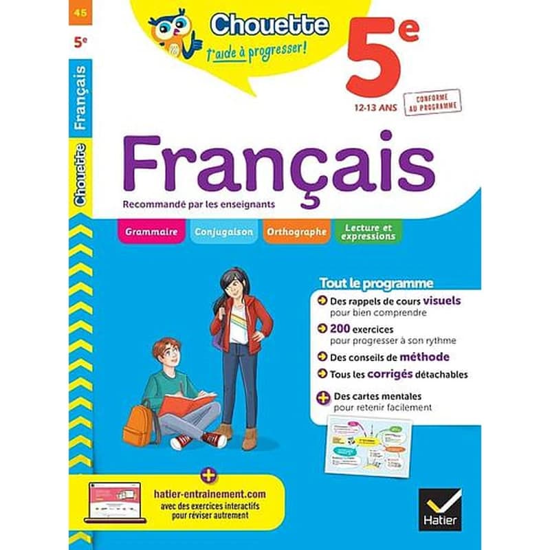 Chouette entraînement : français ; 5e