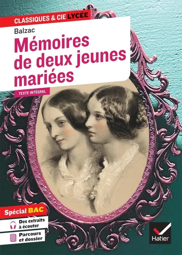 Mémoires de deux jeunes mariées : 1842 : texte intégral suivi d'un dossier nouveau bac