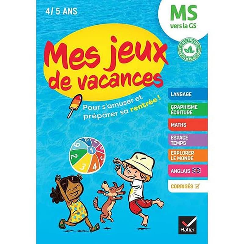Mes jeux de vacances MS vers la GS