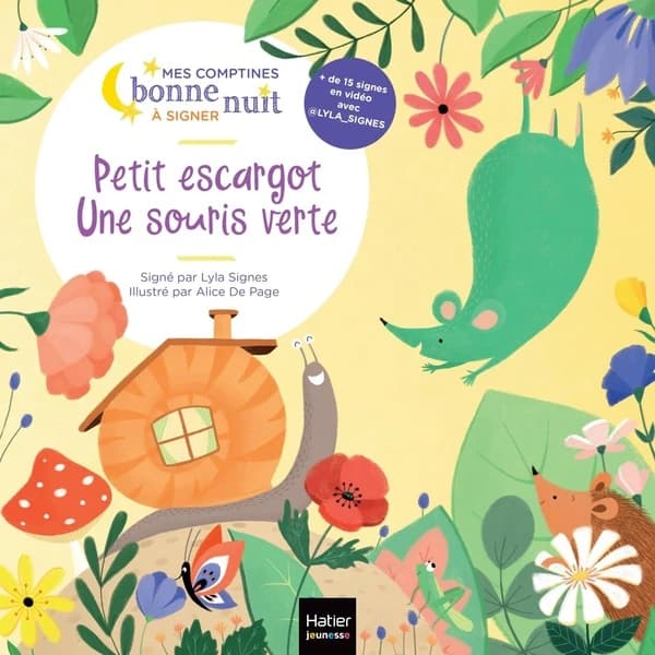 Petit escargot ; Une souris verte