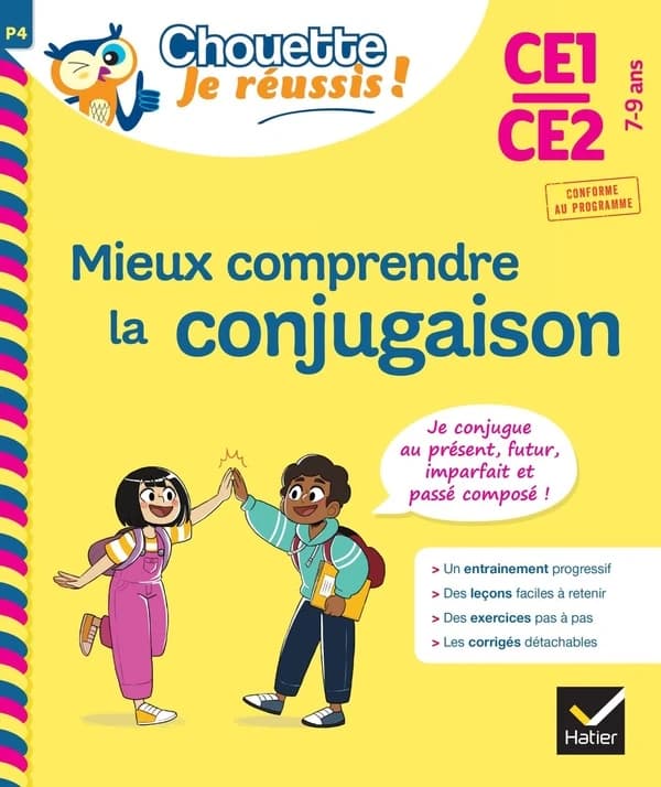 Mieux comprendre la conjugaison ; CE1, CE2