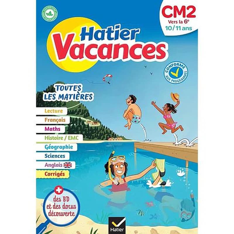 Hatier vacances : toutes les matières ; CM2 vers 6e