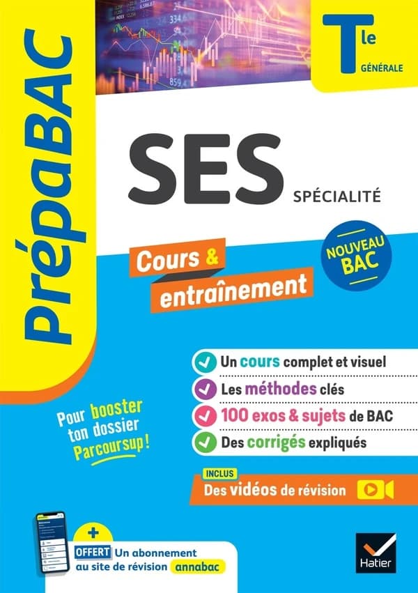 Prépabac cours & entraînement : SES, spécialité ; terminale générale