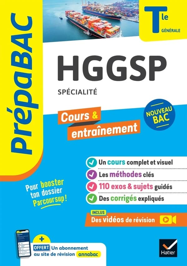 Prépabac cours & entraînement : HGGSP, spécialité ; terminale générale