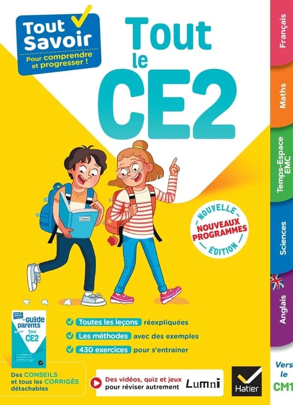 Tout savoir : Tout le CE2