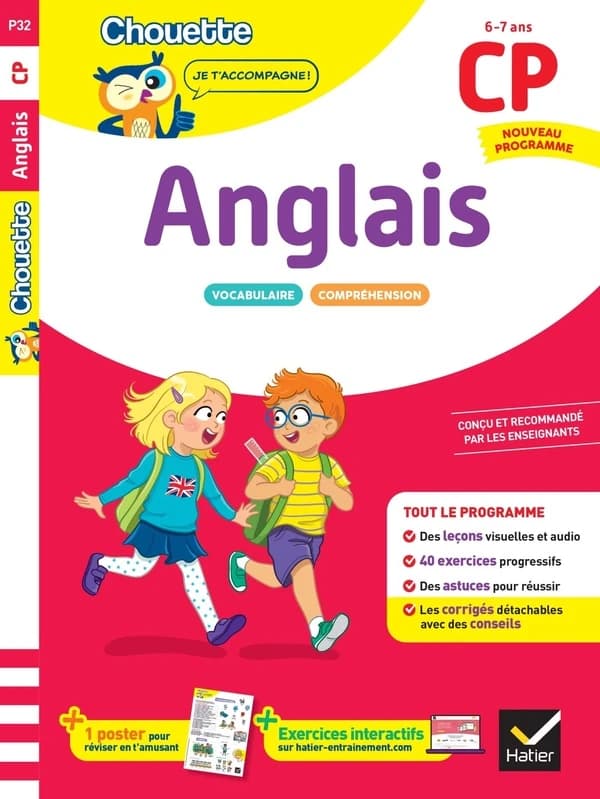 Chouette entraînement : Anglais ; CP