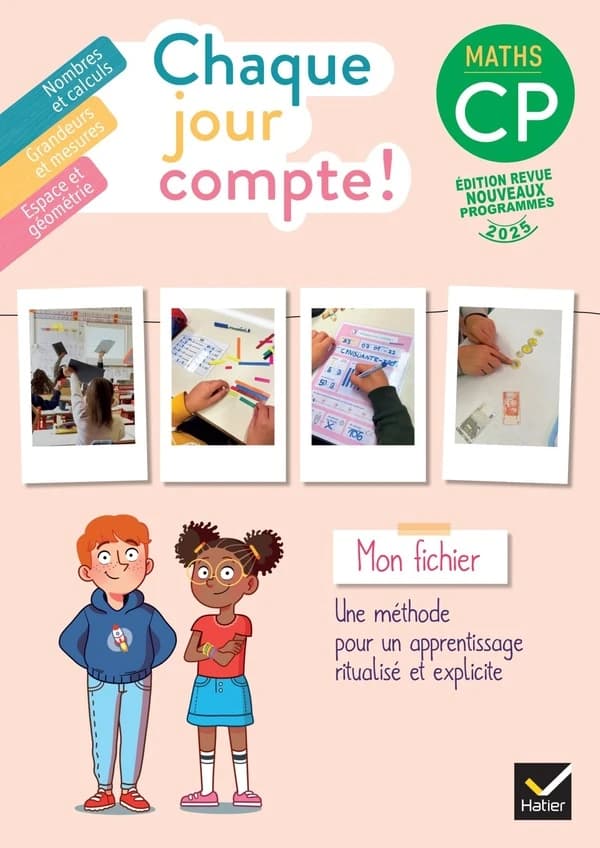 Chaque jour compte ! : Maths ; CP ; Mon fichier