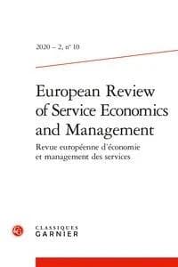 European review of service economics and management n.10 : 2020