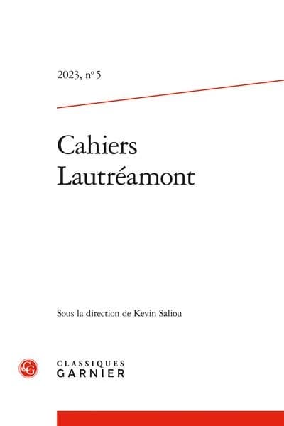 Cahiers Lautréamont n.5 : Varia