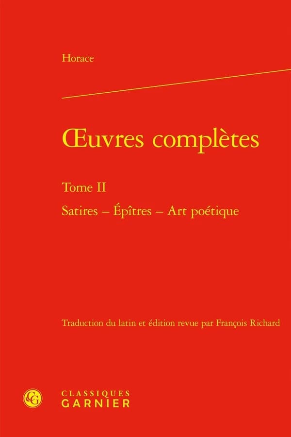 Oeuvres complètes Tome 2 : Satires
