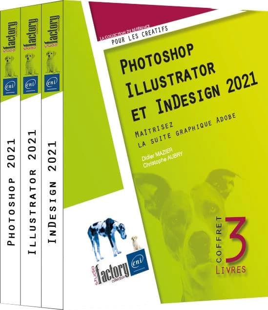 Photoshop, Illustrator et InDesign 2021 : maîtrisez la suite graphique Adobe