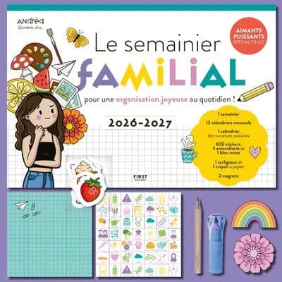 Le semainier familial (édition 2026