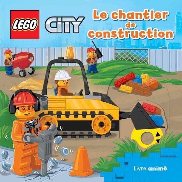 Le chantier de construction : livre animé