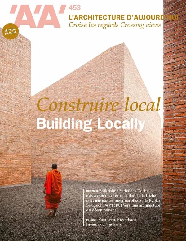 Revue l'architecture d'aujourd'hui n.453 : construire local