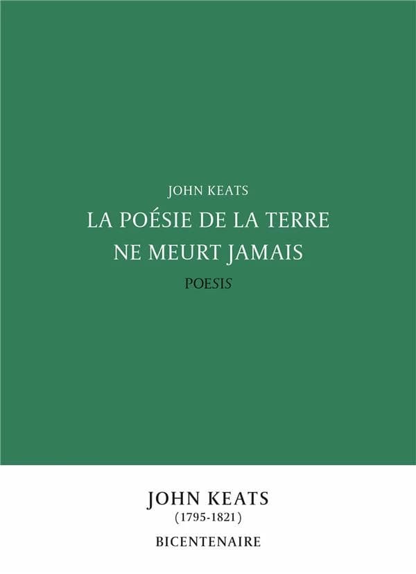 La poésie de la terre ne meurt jamais