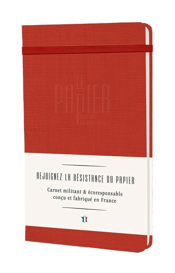 Carnet intemporel rouge