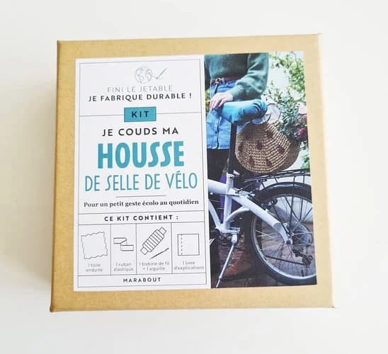Kit je couds ma housse de selle de vélo