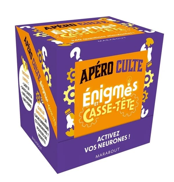 Apéro culte : Énigmes et casse-tête