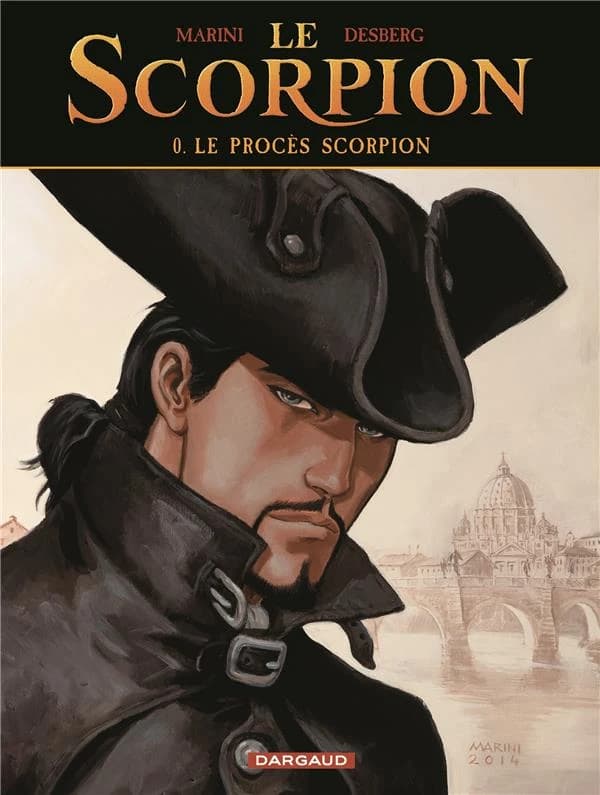 Le procès Scorpion (3e éd.) dessins et couleurs, Enrico Marini ; scénario, Stephen Desberg...
