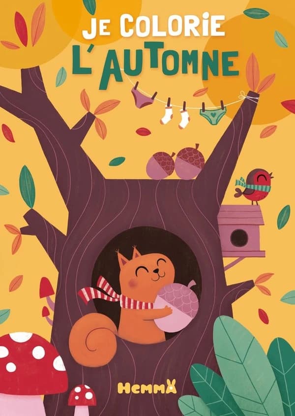 Je colorie l'automne