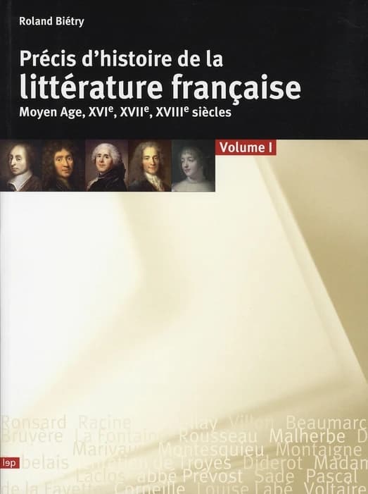Précis d'histoire de la littérature française