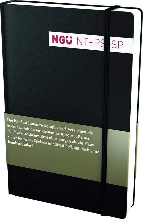 NGÜ (Neuer Genfer Übersetzung) NT mit Psalmen und Sprüchen
