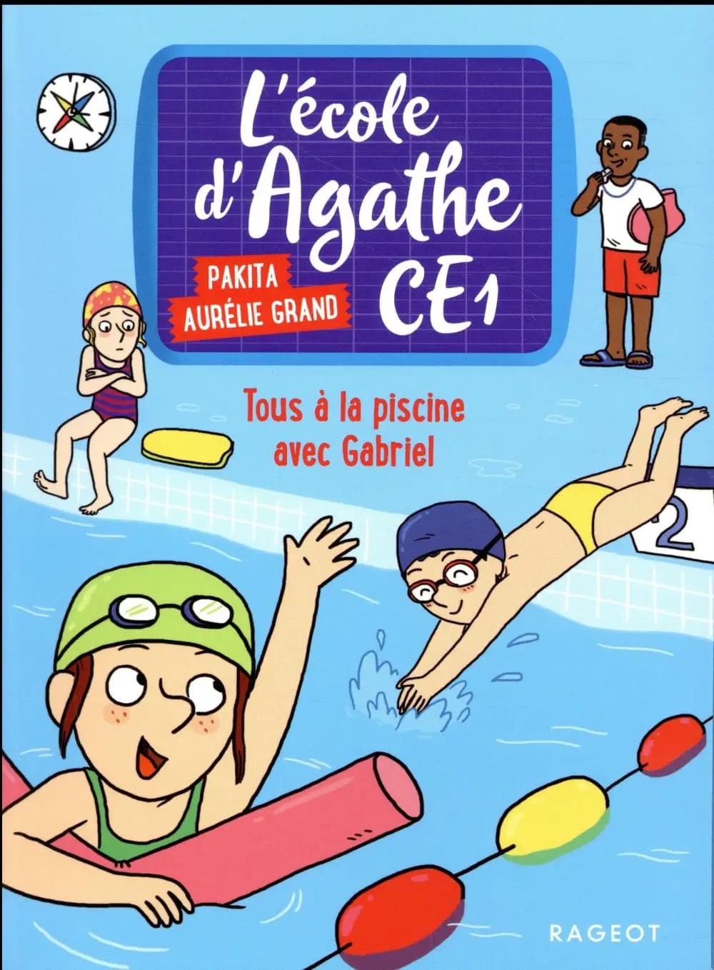 Tous à la piscine avec Gabriel