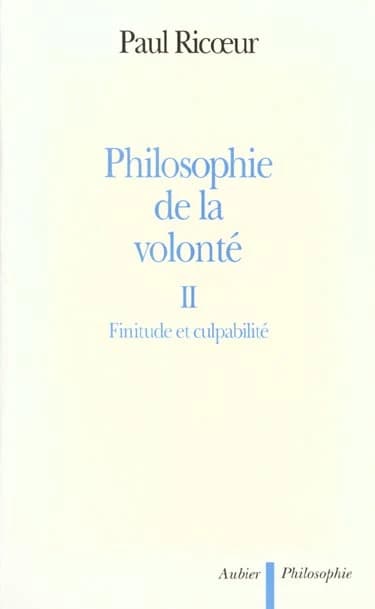 Finitude et culpabilité