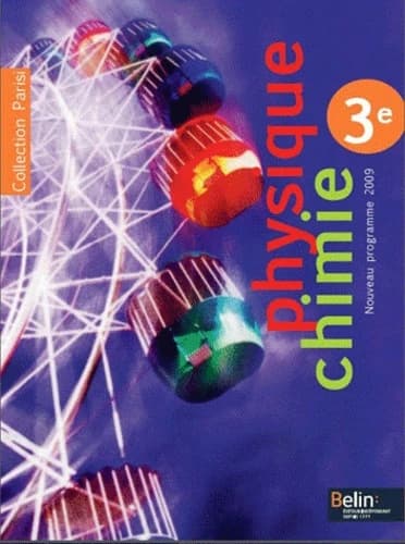 PHYSIQUE CHIMIE 3E 2012 ELEVE GF