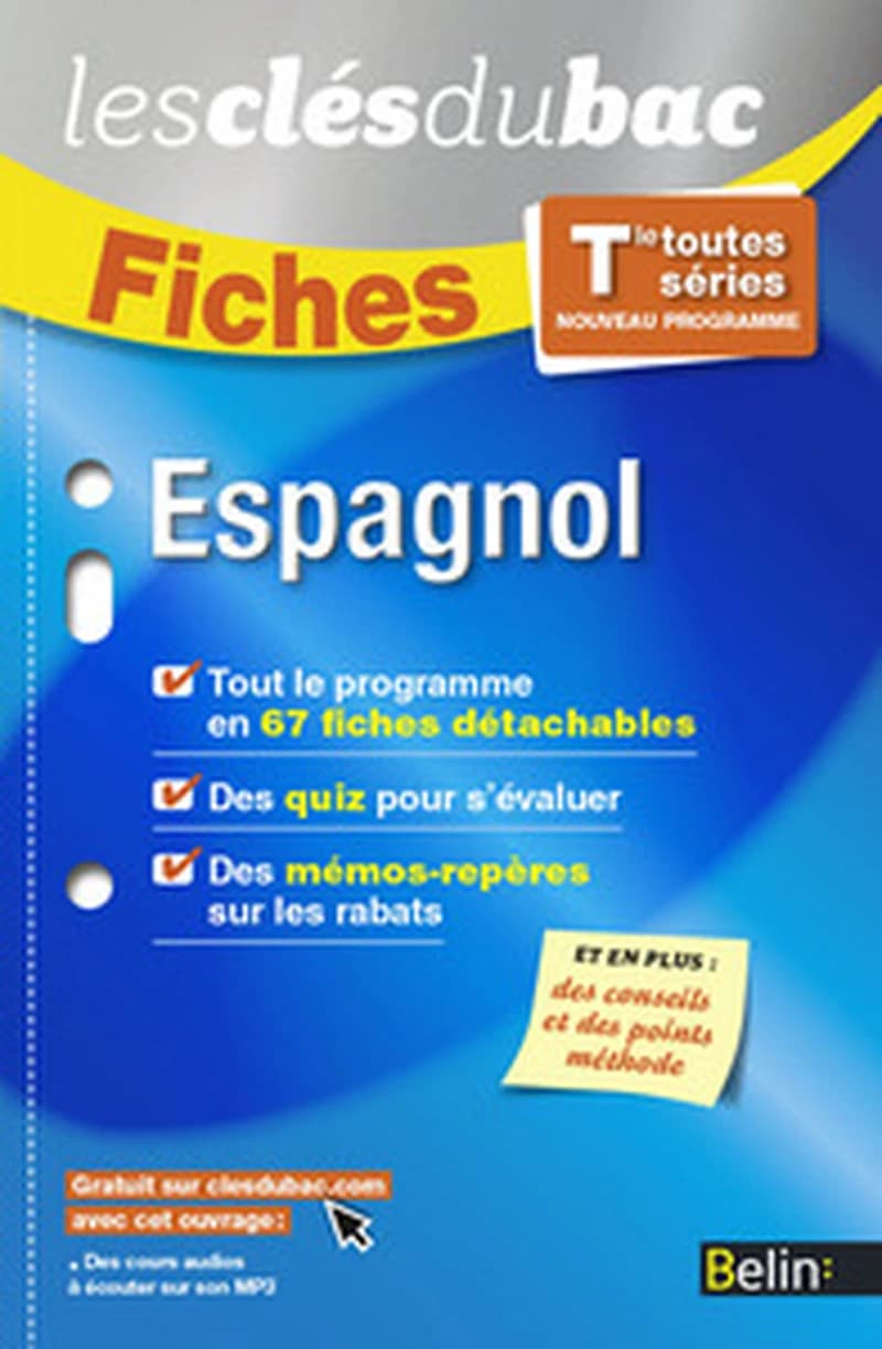 ESPAGNOL TLE - FICHES CLES DU BAC