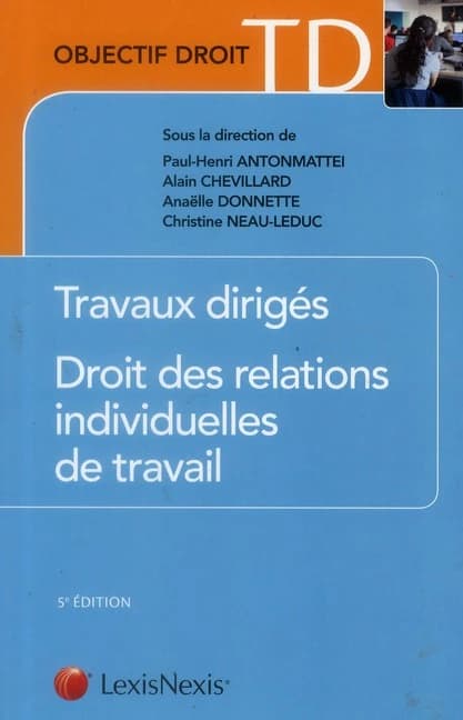 Droit des relations individuelles de travail : travaux dirigés