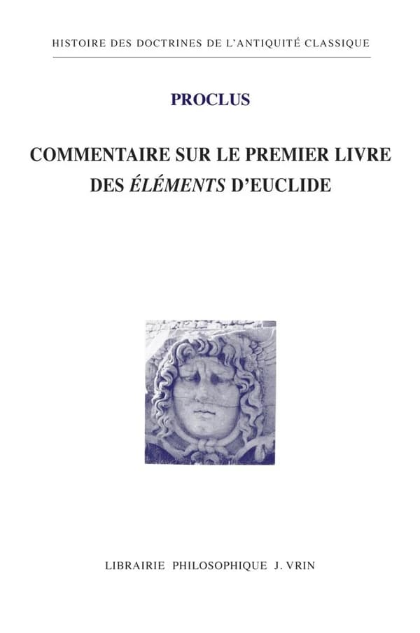 Commentaire au premier livre des Éléments d'Euclide