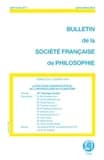 Bulletin de la Société française de philosophie n.1 : la politique cosmopolitique ; de l'universalisme au pluralisme