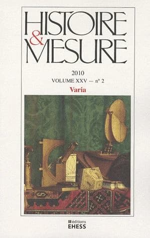 Histoire & mesure
