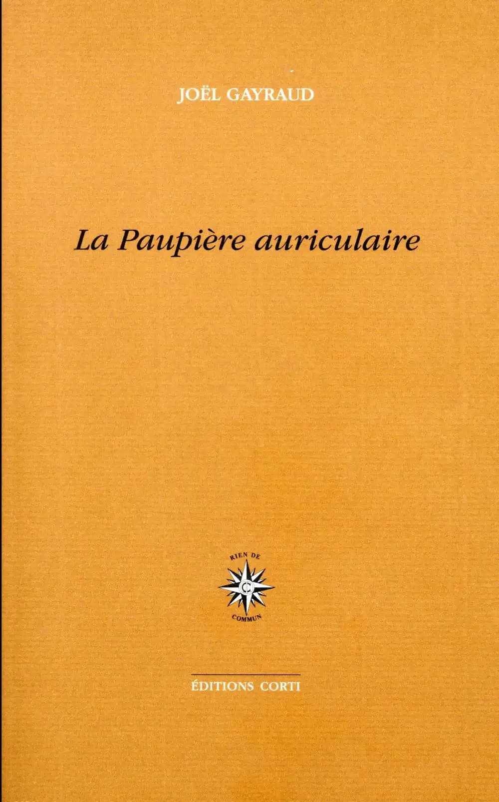 La paupière auriculaire