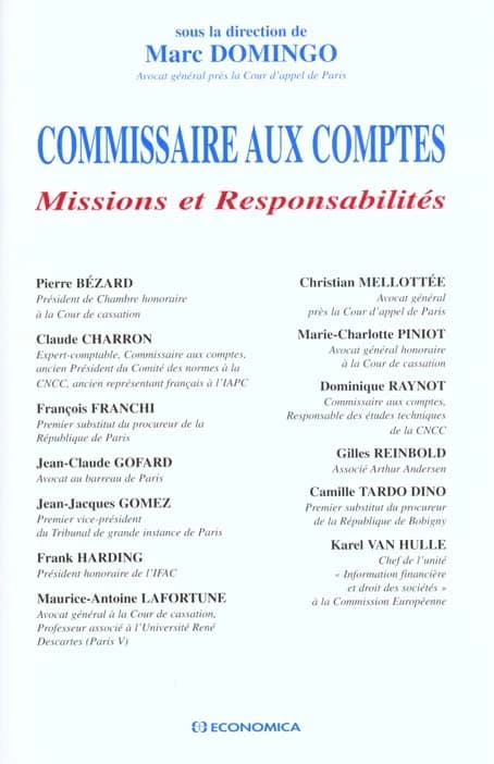Commissaires aux comptes : missions et responsabilités